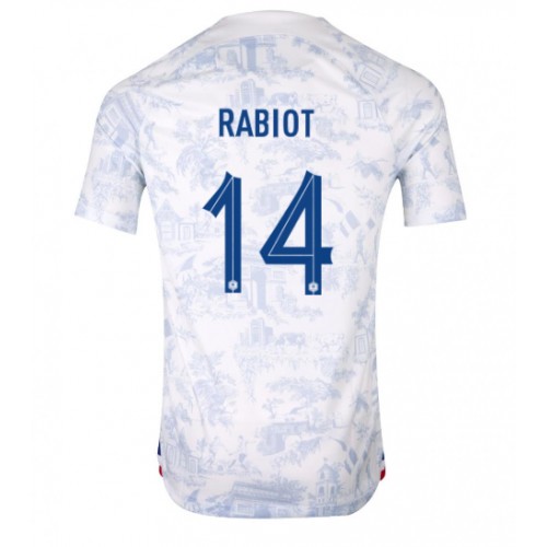 Francuska Adrien Rabiot #14 Gostujuci Dres SP 2022 Kratak Rukavima